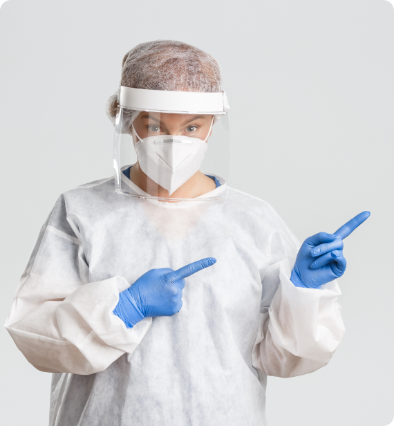female medical worker